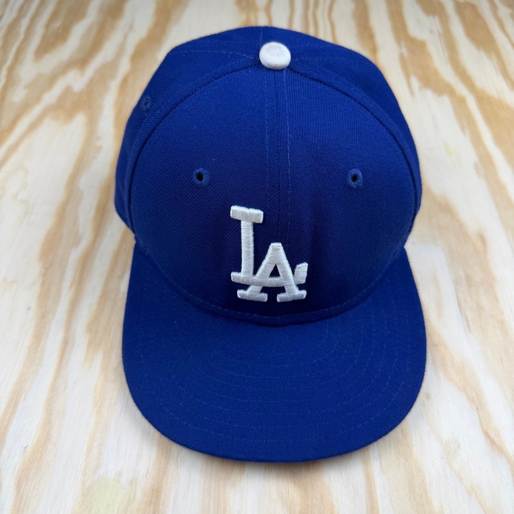 New Era 59FIFTY Los Angeles Dodgers On-Field Fitted Hat Blue 6 1/2 52cm
